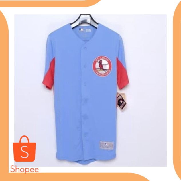 Jual original jersey majestic baseball st. louis cardinal smith sparepart  Indonesia|Shopee Indonesia