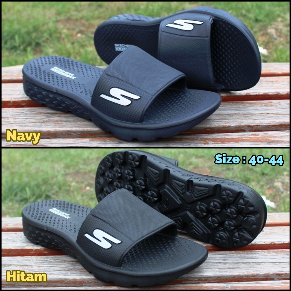 Skechers / Sandal Selop Pria / Sandal Skechers / Sendal