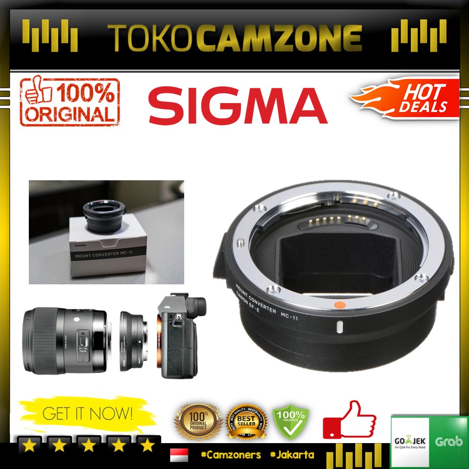 Jual Sigma MC11 Mount Converter/Lens Adapter (Sigma EFMount Lenses to