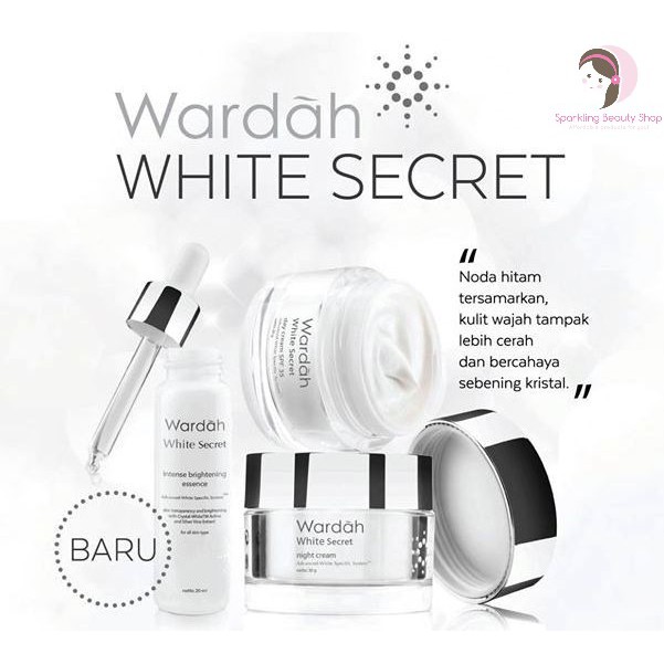 Paket [Set] Wardah White Secret Cream 17ml Shopee Indonesia