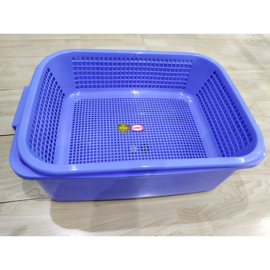 Jual Litter Box Wood Pellet / Litter Box Double Layer / Bak Pasir dan