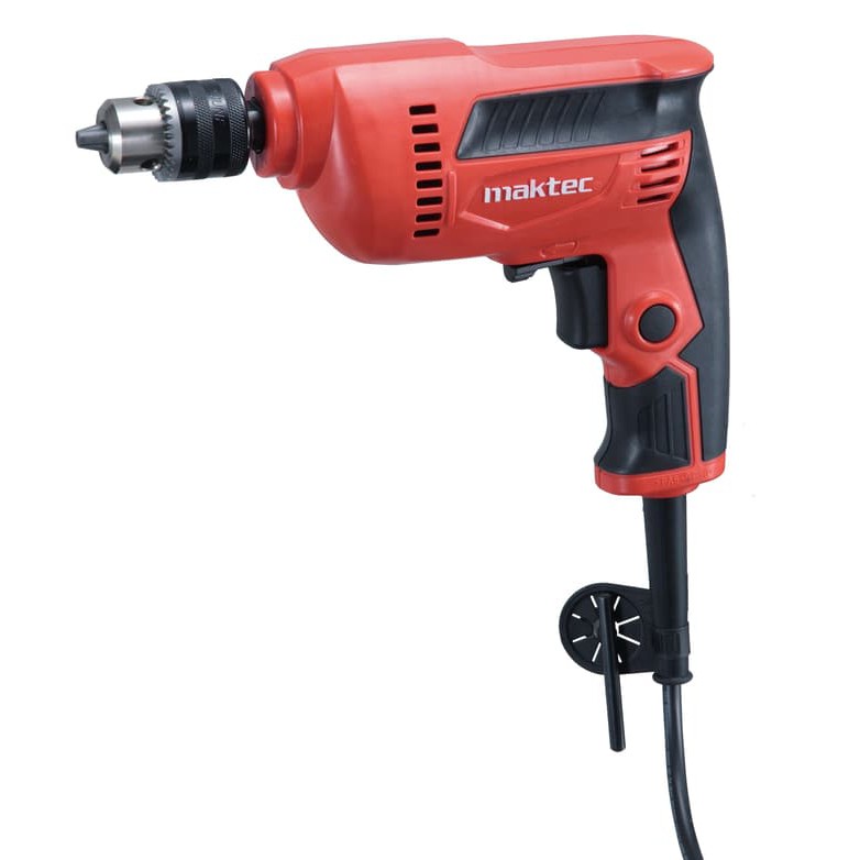 MAKTEC MT606 MT 606 ALAT MESIN BOR TANGAN LISTRIK 10 MM 10MM BESI KAYU BETON DINDING BOBOK DRILL