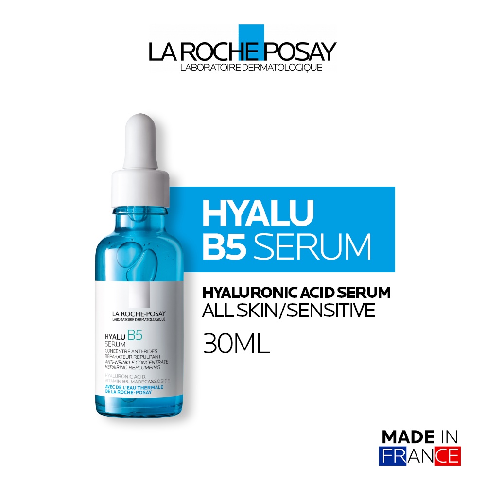 Jual La Roche Posay Hyalu B5 Anti-Aging Serum 30Ml- Serum Hyaluronic Acid Kulit Sensitif/ Kering/ Kerutan | Shopee Indonesia