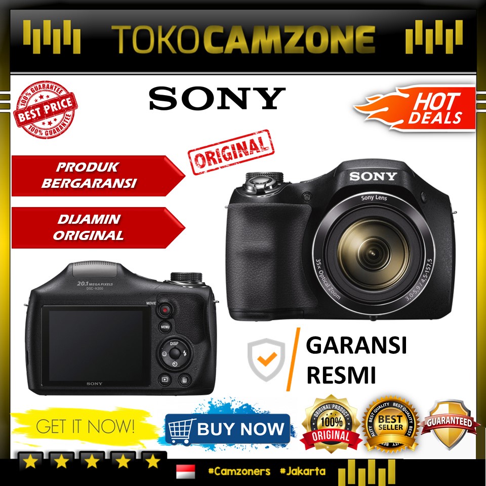 Jual Sony Cyber-Shot H300 Garansi Resmi | Shopee Indonesia