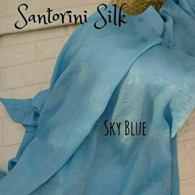 Jual KAIN SANTORINI SILK / GREECE SILK (harga per 0,5m) Shopee Indonesia