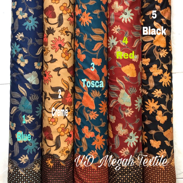 Jual 2019! (B143) Kain Batik Halus motif Mewah Pria Wanita (lb120+) harga per 1 Meter Indonesia
