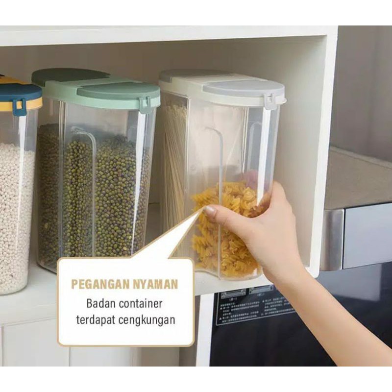 Jual Getra Cd 100p Cereal Dispenser Atau Tempat Menaruh Sereal Cocok Untuk Dibar Cafe Resto Hotel Dll Di Lapak Wintech Bukalapak tempat sereal