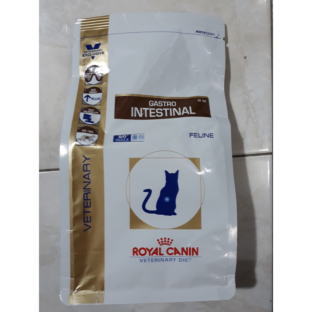 Cat Food Royal Canin Gastro Intestinal 400 Gram Shopee Indonesia