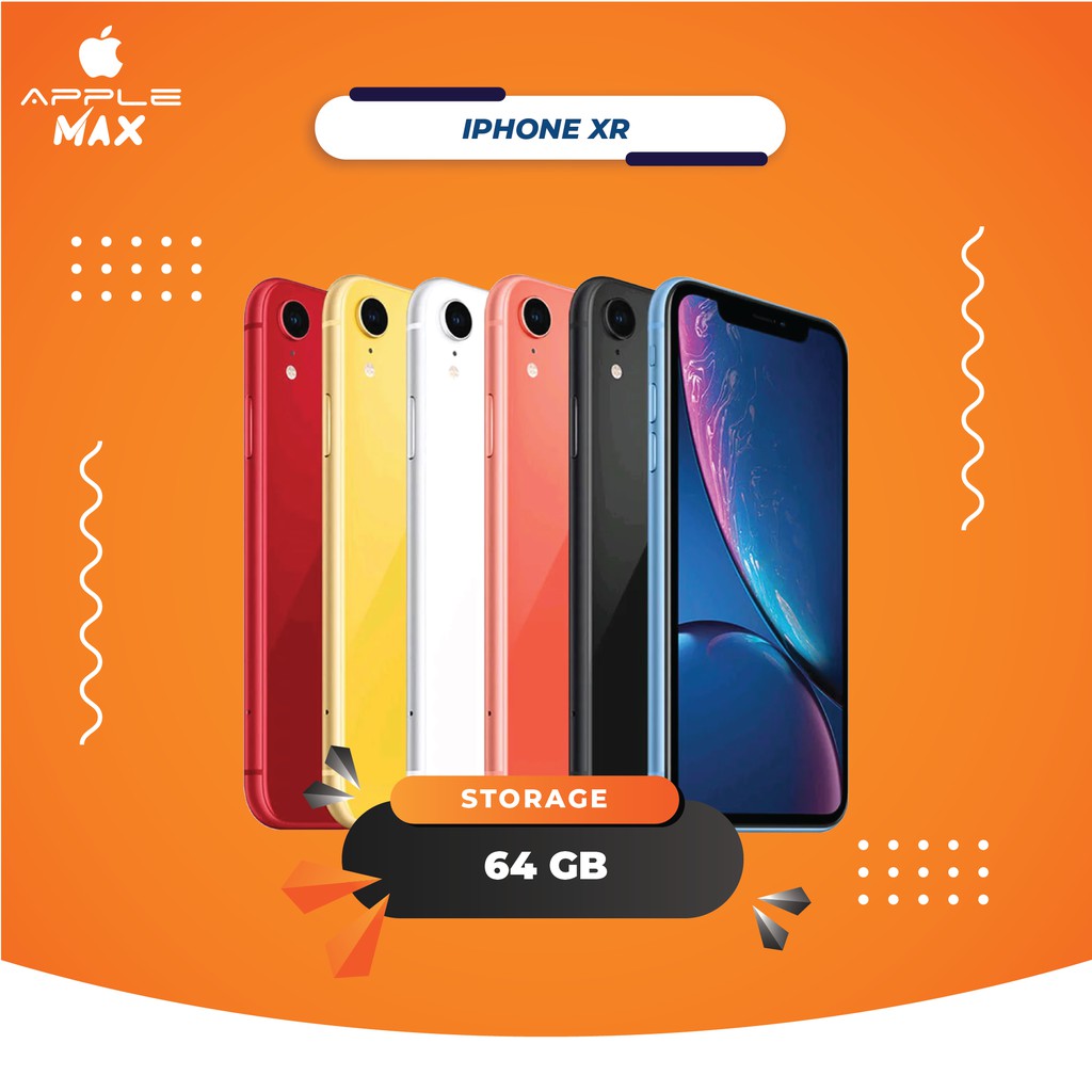 Jual iPhone XR 64GB Fullset Second Original all operator bisa Cicilan