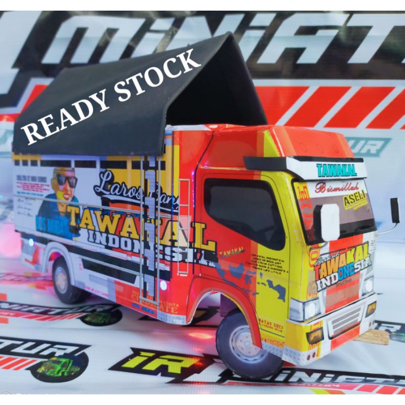 MINIATUR TRUK OLENG PARAH BISA BELOK MINIATUR TERMURAH MINIATUR