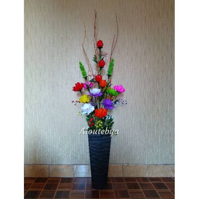 Bunga Hias Akrilik Bunga Sudut Bunga Tinggi | Shopee Indonesia