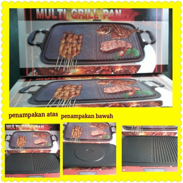 Jual Alat pemanggang multi grill pan Shopee Indonesia