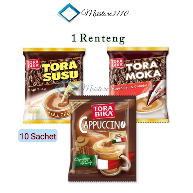 Jual kopi TORABIKA SUSU MOKA CAPPUCINO Renteng Kemasan 10 Sachet/rtg