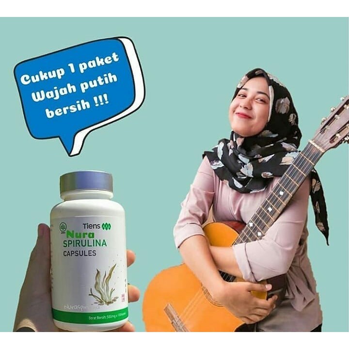 Masker Spirulina Tiens Original Solusi Jerawat Komedo Flek Hitam Wajah Putih Herbal Asli