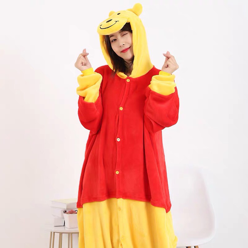 Jual Baju Onesie Winnie The Pooh Piyama Kostum Cosplay | Shopee Indonesia