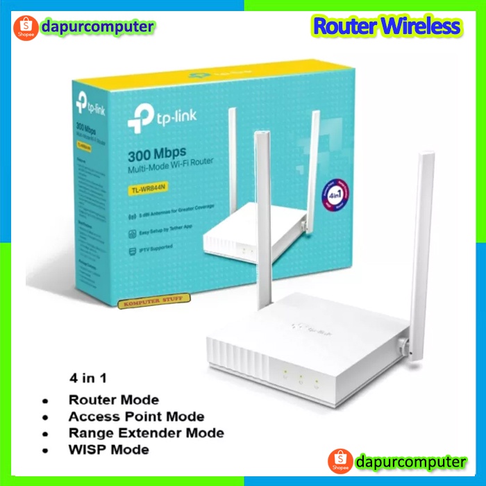Jual router wifi tp link TLWR844N router wireless multi mode access