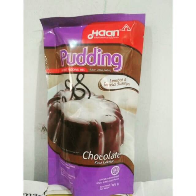 Haan Premix puding pudding coklat pouch Shopee Indonesia