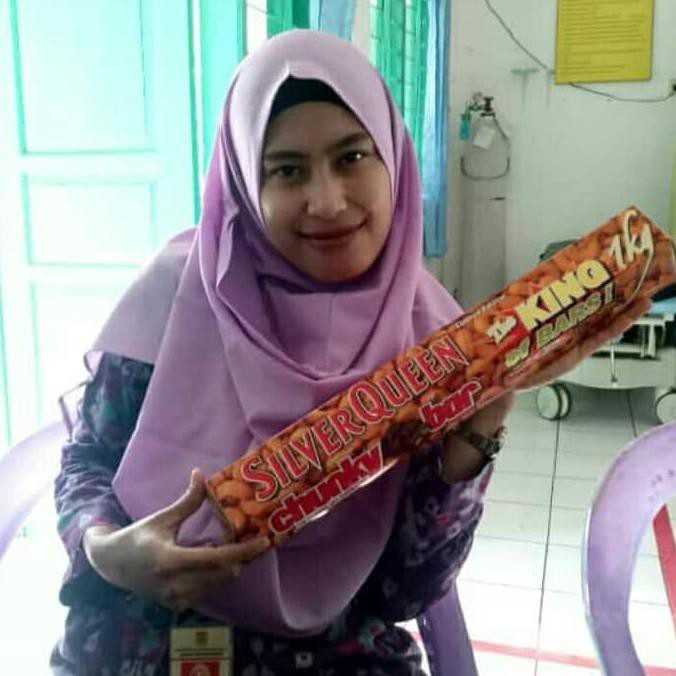 Jual Promo !! Coklat Silverqueen Chunky Bar 1 Kg The King Milk Chocolate Kado Unik | Shopee Indonesia