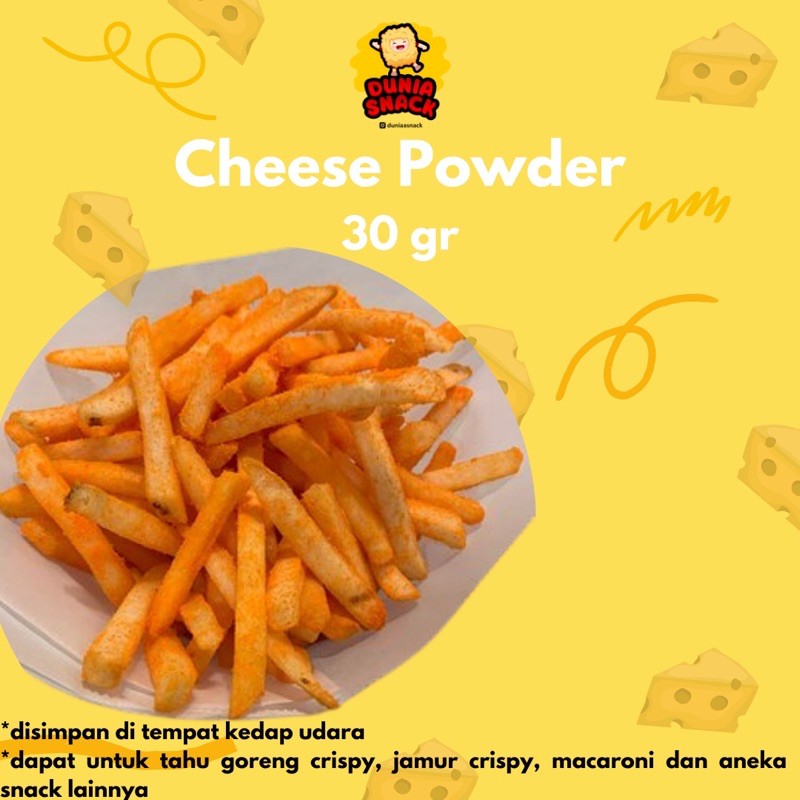BUMBU KENTANG GORENG RASA CHEESE BUBUK TABUR KEJU 30GR Shopee Indonesia