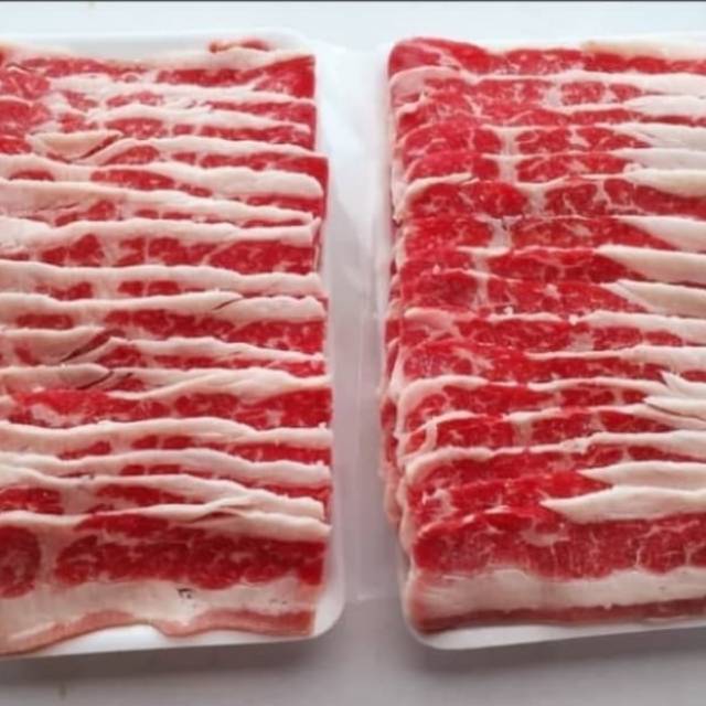 Daging Slice Yakiniku / US Beef Slice Yakiniku 500 gr / Sukiyaki Shabu