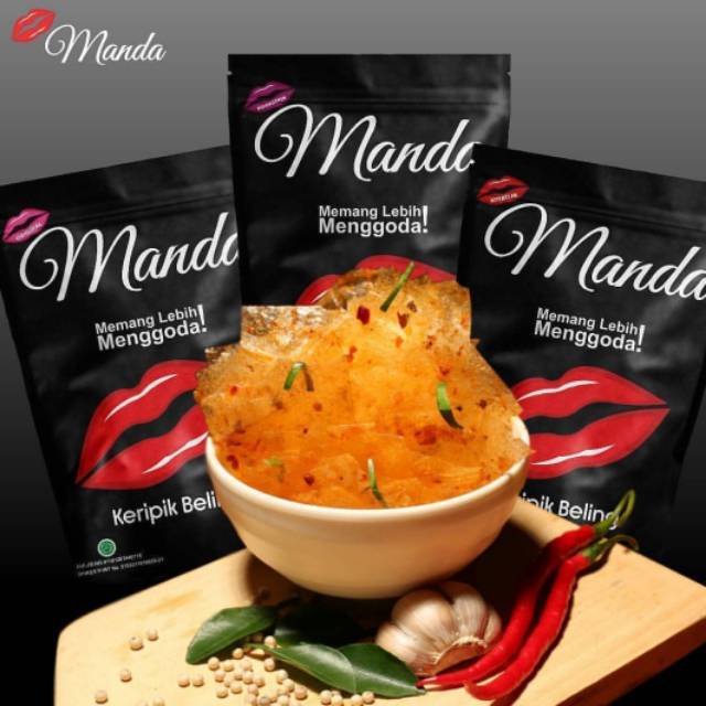 KERIPIK BELING MANDA/ KERIPIK KACA/KERIPIK SINGKONG 120gr Shopee