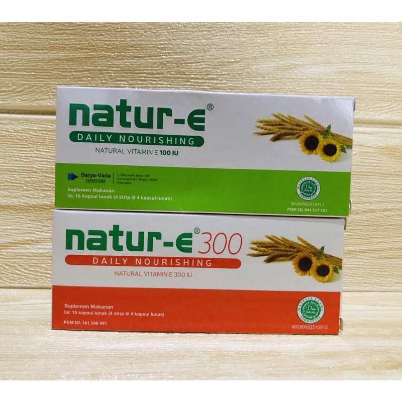Jual Natur E 100 IU Natur E 300 IU Natur E Advance Memelihara