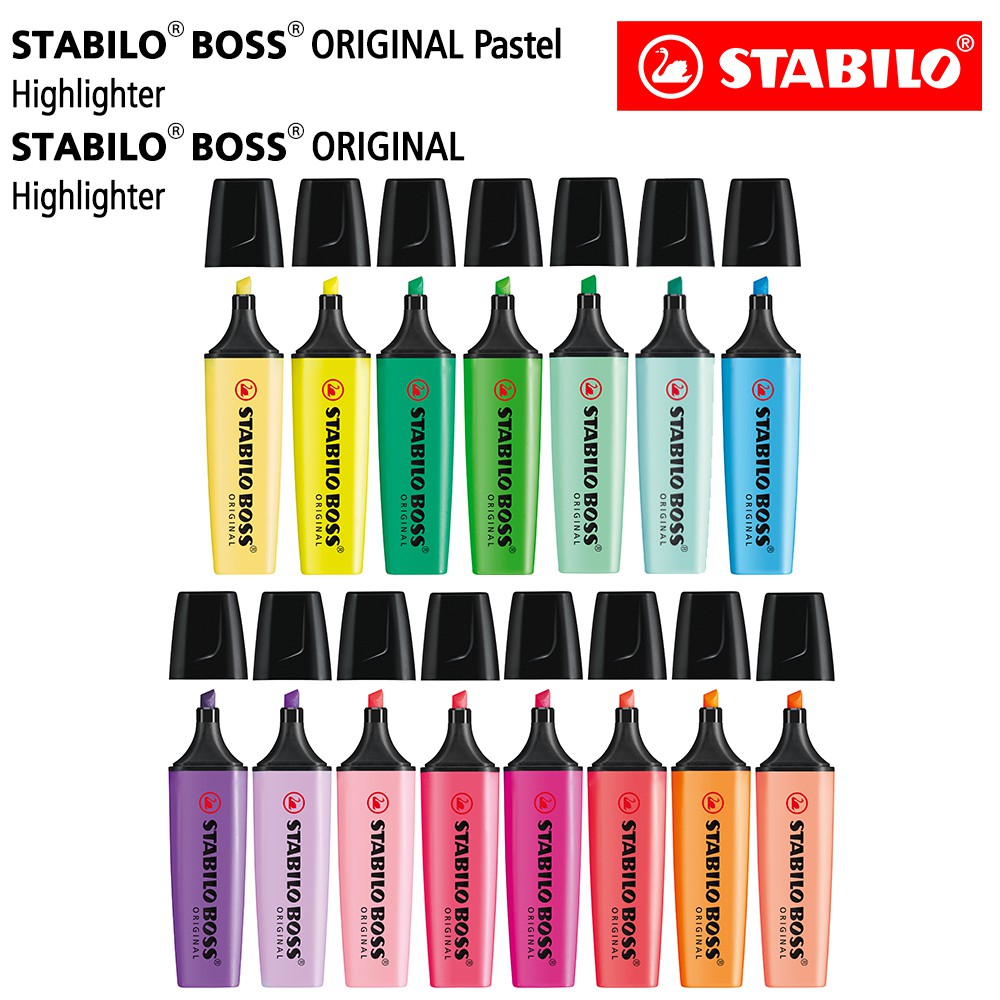 Jual Stabilo Set 15 - All Boss Original Pastel Lengkap Hemat - Pen Marker Highlighter | Shopee Indonesia