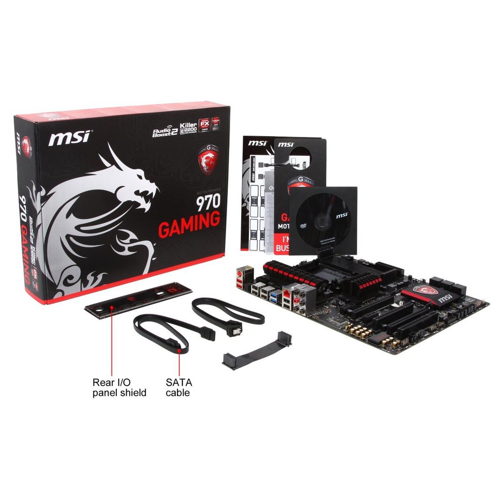 Jual MSI 970 GAMING DDR3 2133 ATX AMD Motherboard Shopee Indonesia