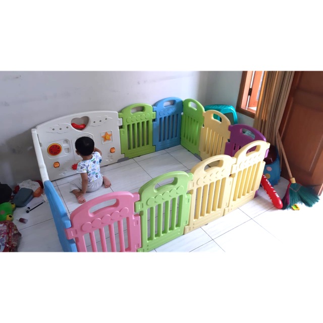 Jual Preloved Bekas Parklon Baby Fence Pagar Bayi 10+2 | Shopee Indonesia