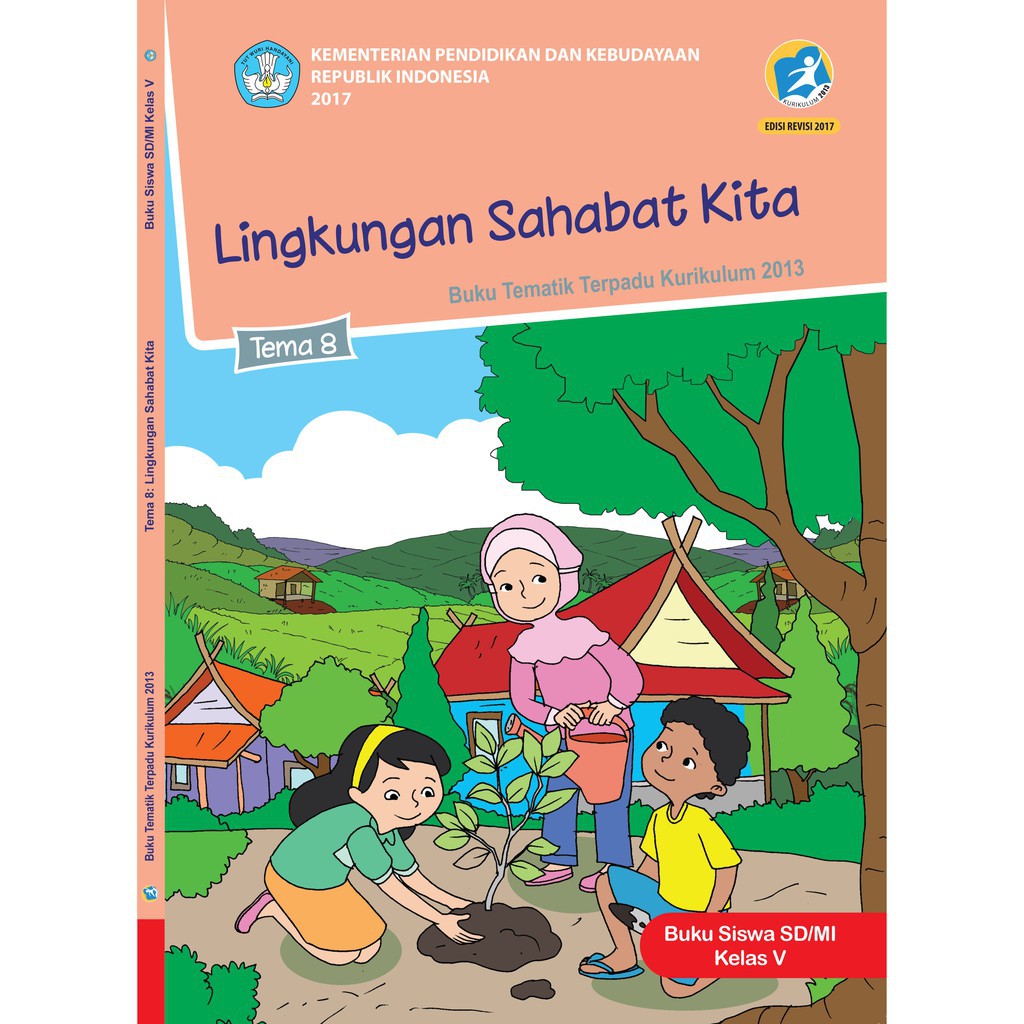 Buku Tematik SD Kelas 5 Tema 8 Lingkungan Sahabat Kita K13 Revisi | Shopee  Indonesia