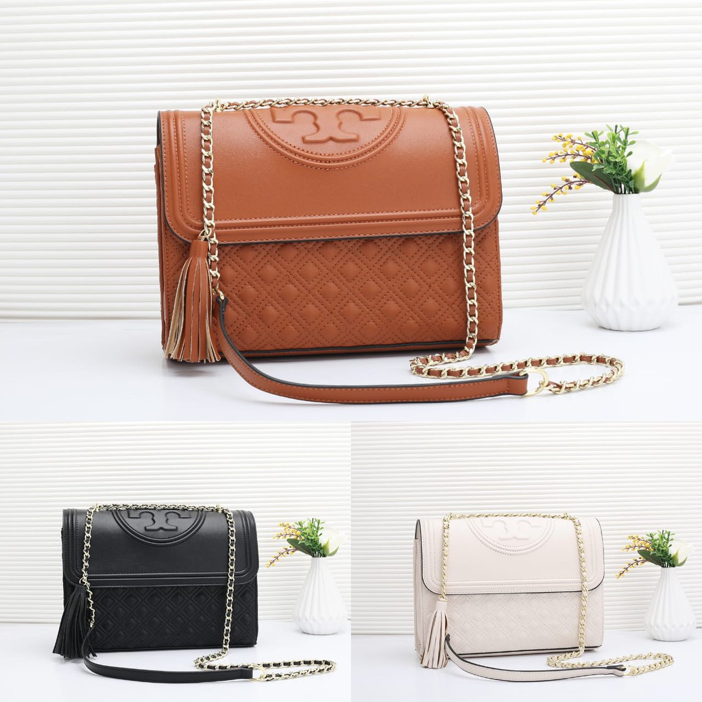 Tas Wanita Tory Burch 151 SNR Ukuran 26cm Shopee Indonesia