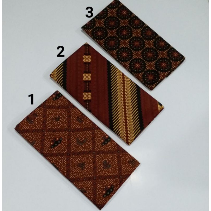 Jual Kain Batik Jarik Primis Premium Warna Coklat Hitam | Shopee Indonesia