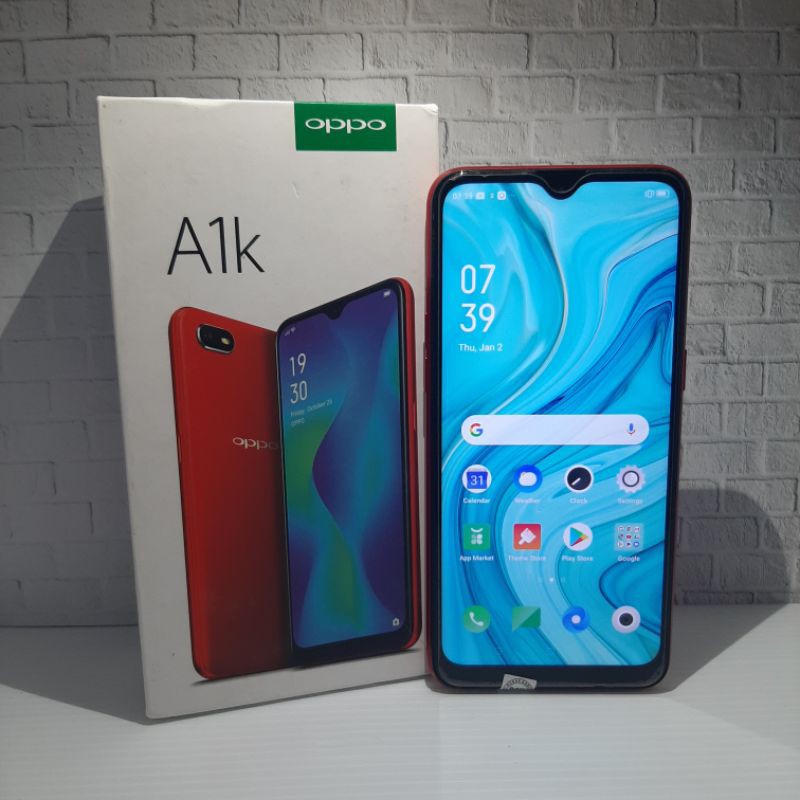 HANDPHONE HP OPPO A1k FULLSET NO HF SECOND SEKEN BEKAS MURAH Shopee