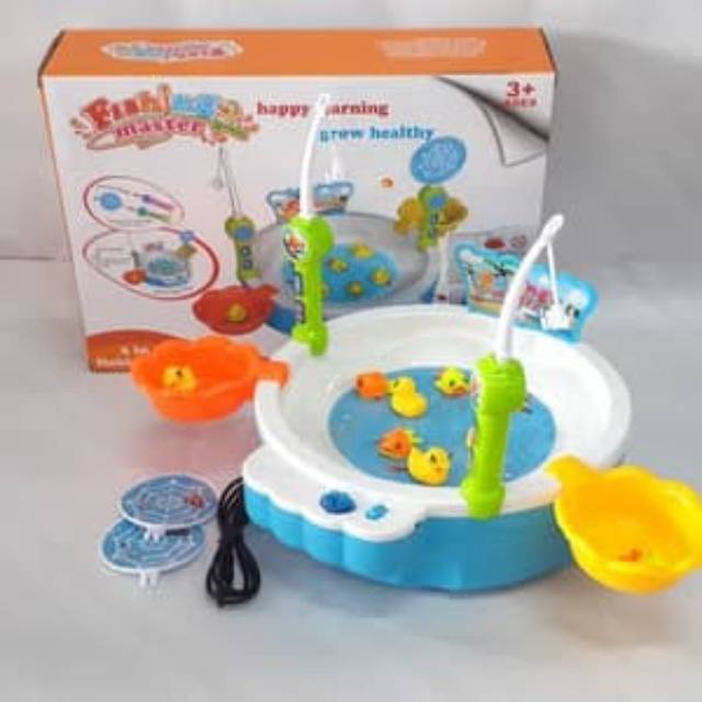 Jual [Babyk] Mainan Pancing Bebek Ikan Bulat | Shopee Indonesia