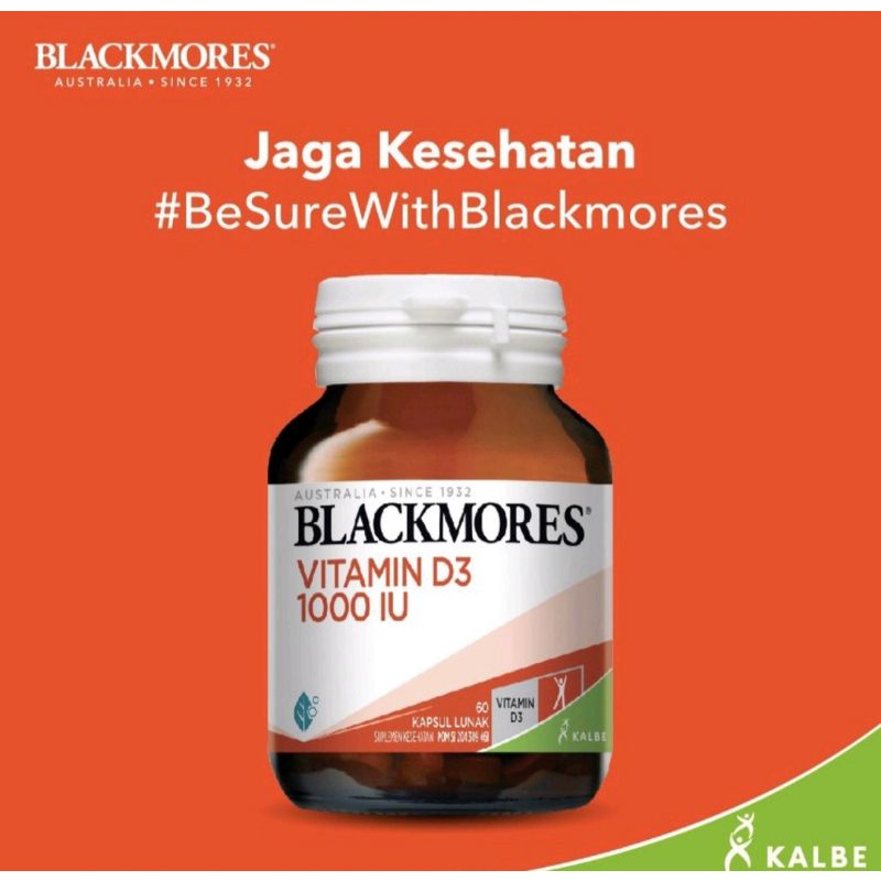 Jual BLACKMORES VITAMIN D3 1000 IU Shopee Indonesia