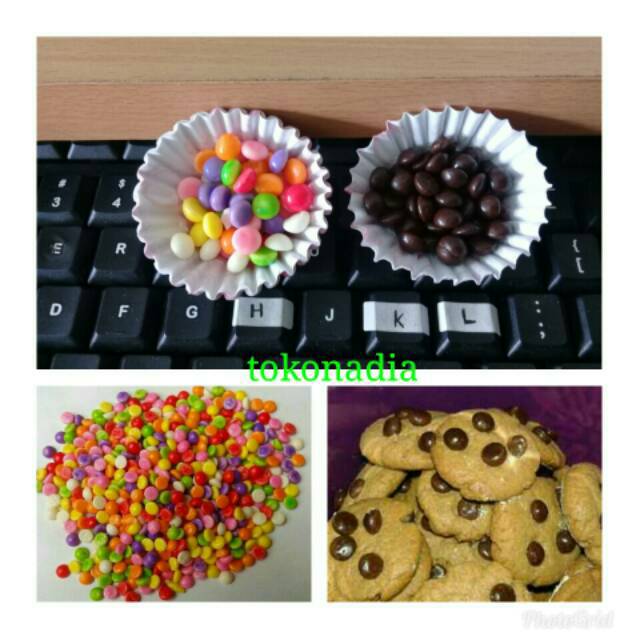 Jual Topping Cocho Chip Coklat Chip Hiasan Kue 50 Gram | Shopee Indonesia