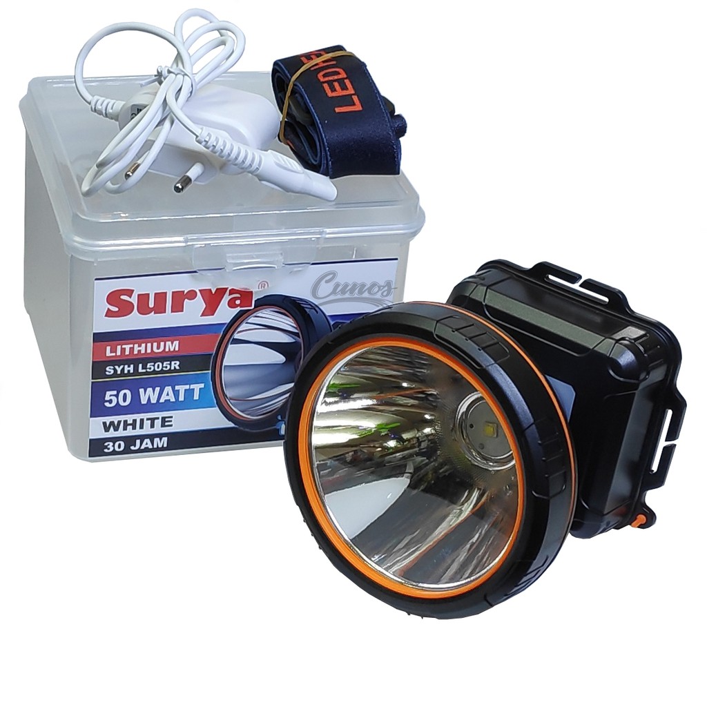 Senter Kepala 50 Watt Surya SYH L505R Shopee Indonesia