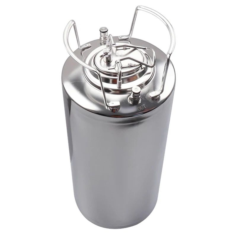 Jual Nitro coffee keg barel 19liter / cornelius keg stainless steel 19L
