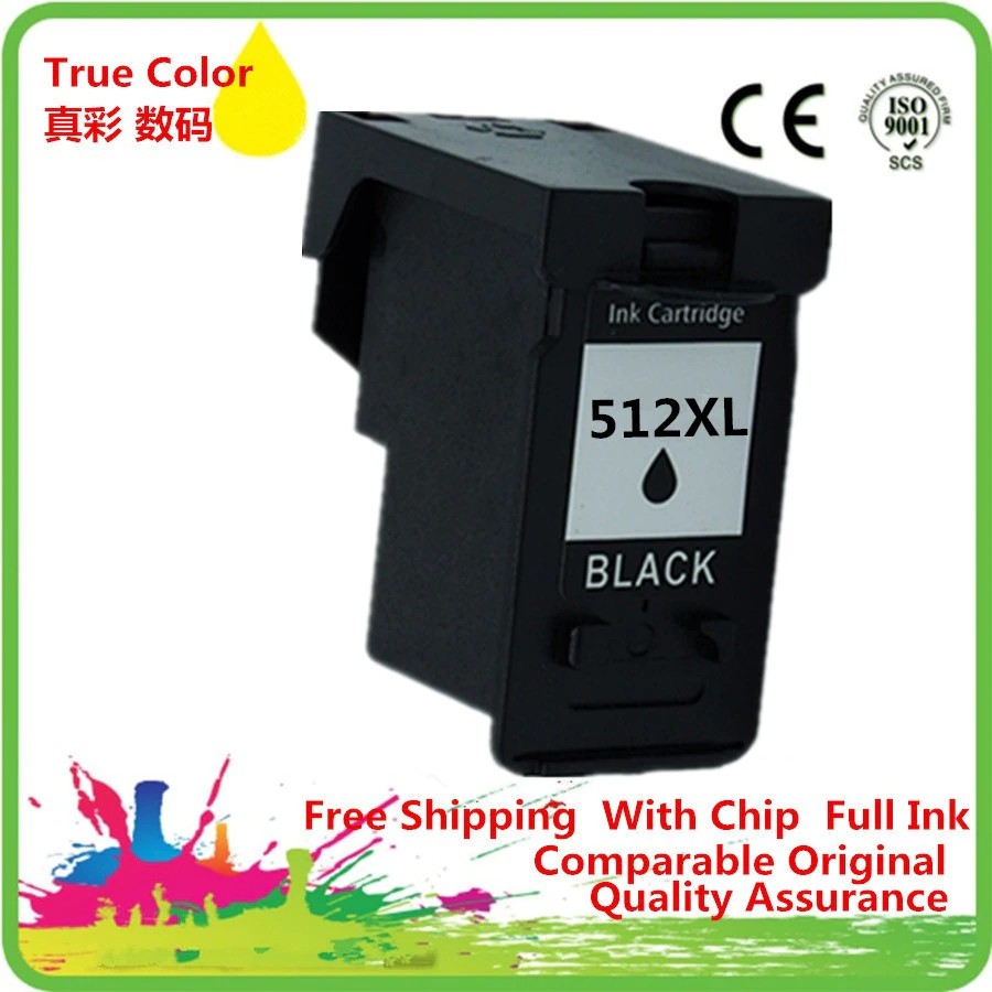 Jual Termurah Ink Cartridges Remanufactured For Canon Pg-512 Xl Pg-512Xl Pg 512 512Xl Pg512 Pg512Xl | Shopee Indonesia