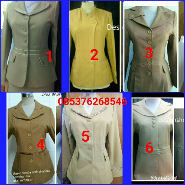 50 Pakaian Pns Harian Pdh Ibu Hamil K emeja belahan depan polos dengan