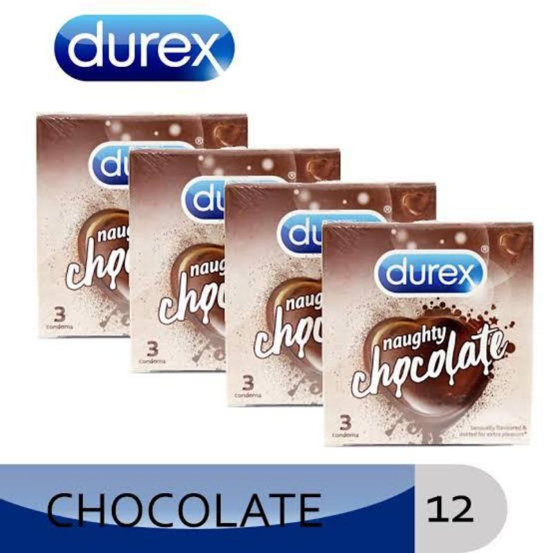 Jual Durex Chocolate Isi 3 Pcs Kondom Rasa Coklat | Shopee Indonesia