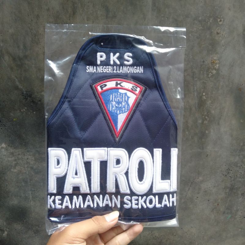 Jual BAN-lengan PKS , patroli keamanan sekolah, logo dan disain bisa  riquest sesuai sekolah masing&quot; Indonesia|Shopee Indonesia