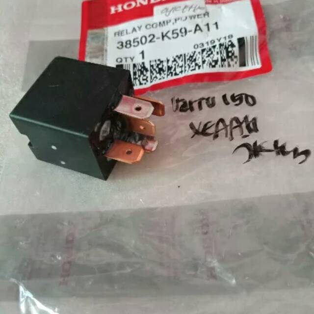 Jual relay kaki 5 vario 150 vario 125 relay stater vario 125 150