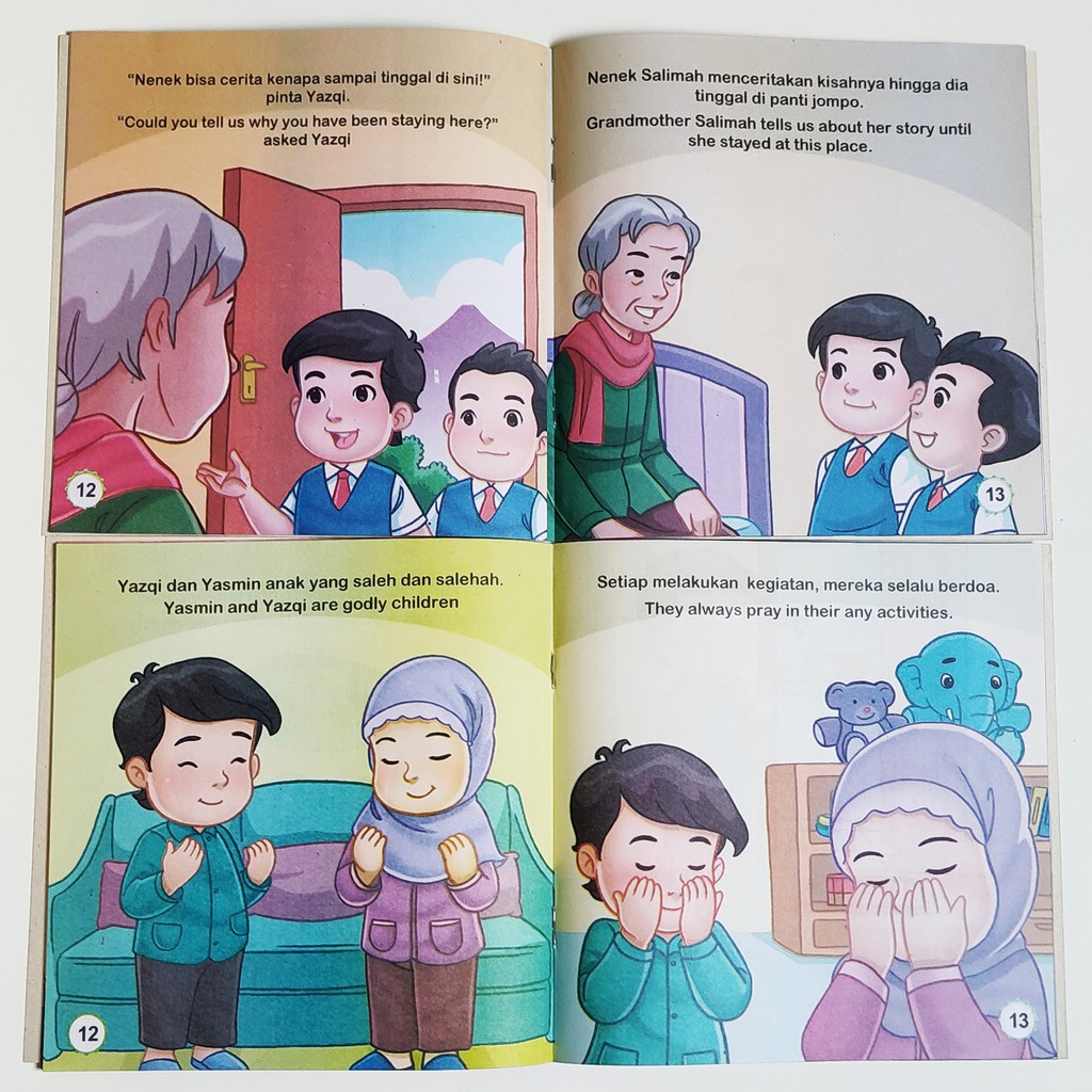 Contoh Cerita Gambar Seri Untuk Paud Bagikan Contoh