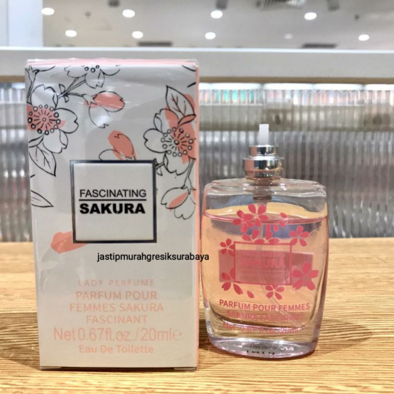 Jual FASCINATING SAKURA 20ML MINISO PARFUM SAKURA MINISO PARFUM MINISO