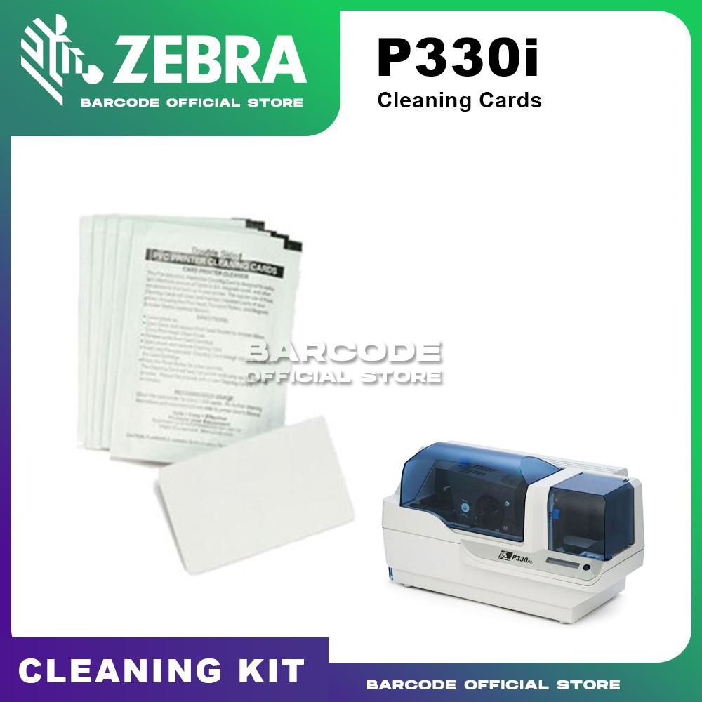 Jual Cleaning Cards Kit Printer ID Zebra P330i SATUAN Shopee Indonesia