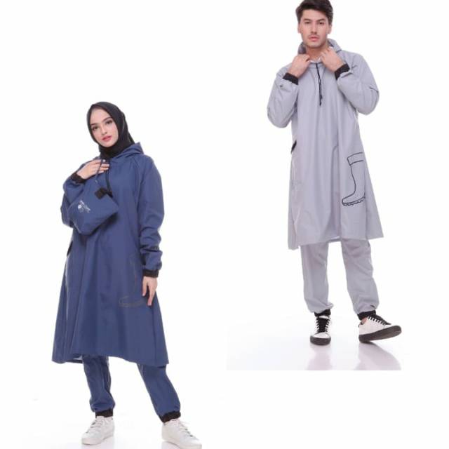 Jas Hujan Muslim dan Muslimah [unisex] Shopee Indonesia