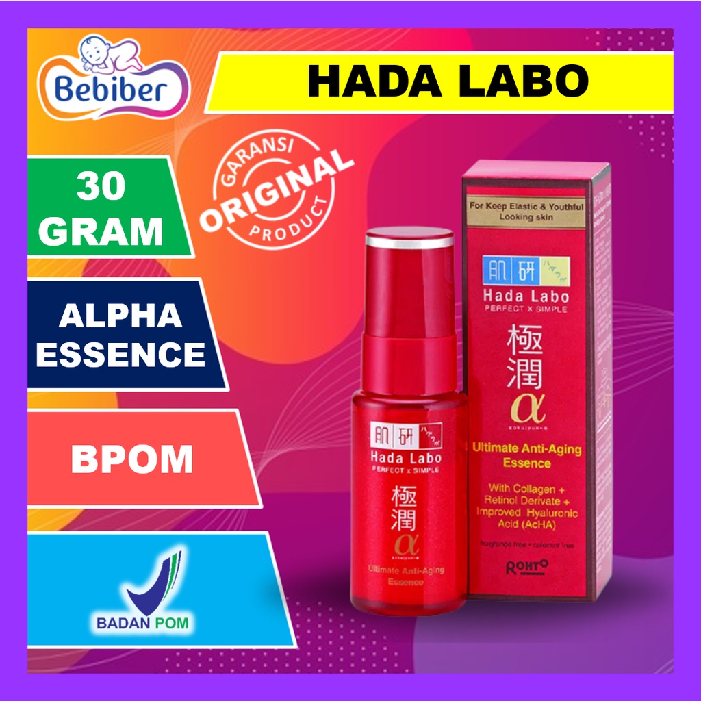 Jual HADA LABO GOKUJYUN ALPHA ULTIMATE ANTI AGING ESSENCE 30GR Shopee