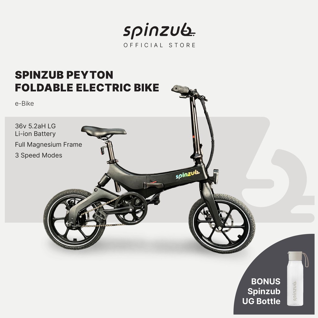Spinzub Peyton Foldable Electric Bike Sepeda Lipat Elektrik Selis