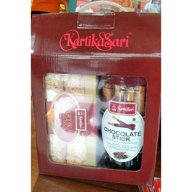 Paket Kue Lebaran Kartika Sari Bandung isi 3 Paket Hampers Kartika